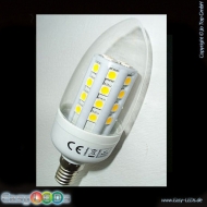 LED E14 Kerze 4,5 Watt warm-wei