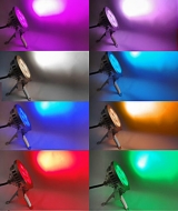 LED Unterwasserscheinwerfer 6x3 Watt TriLED RGB